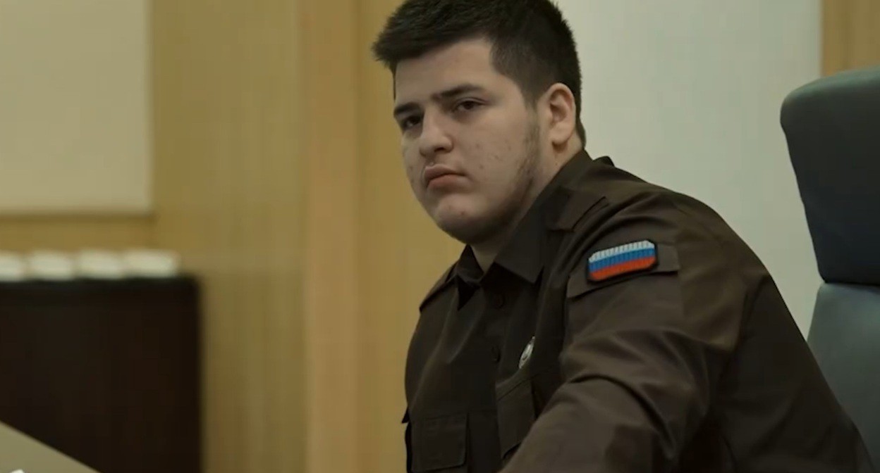 Адам Кадыров. Скриншот https://t.me/RKadyrov_95/5521 Адам Кадыров. Скриншот https://t.me/RKadyrov_95/5521